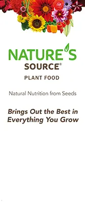 Minimal banner design featuring one product image, a descriptive word, and the company logo arranged with visual balance.