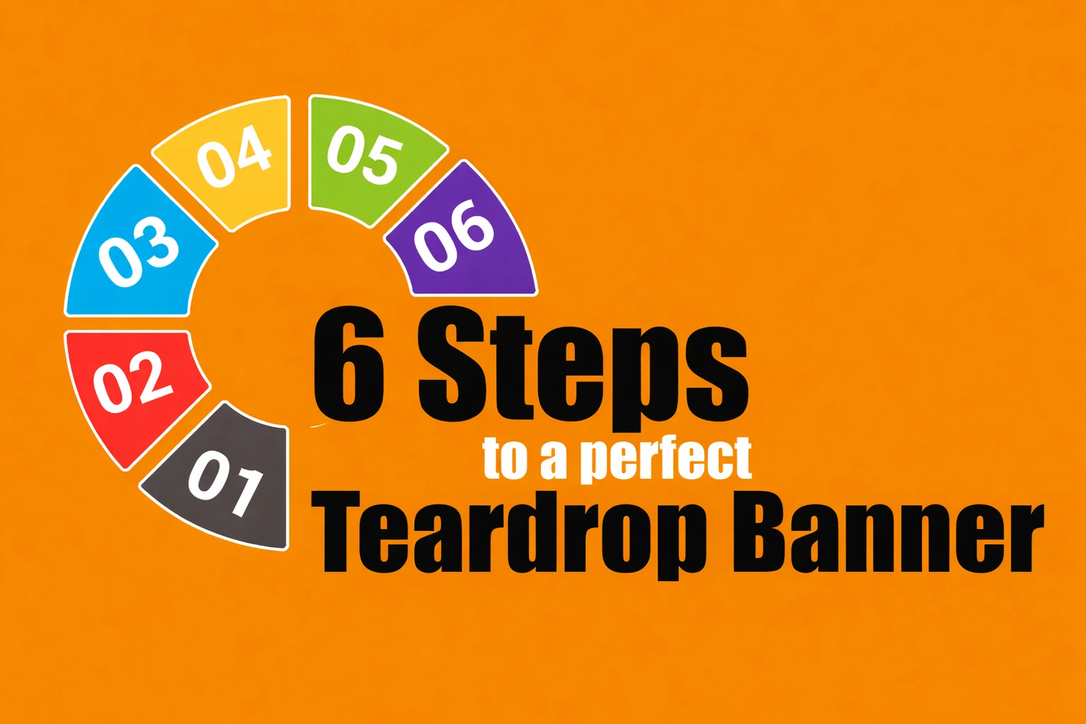 6 Steps to a Perfect Teardrop Banner