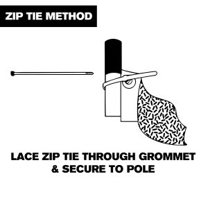 3. Use the Zip Tie Method