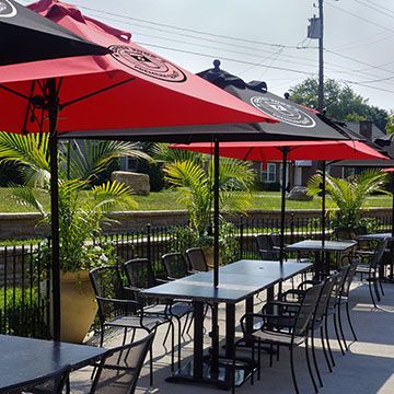 The Benefits of Marketing with a Custom Patio Umbrella
