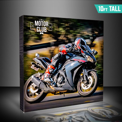 Bright LED Baklit Displays (10x10ft)