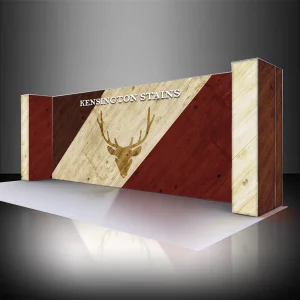 Bright LED Backlit 20ft w/ Side Walls