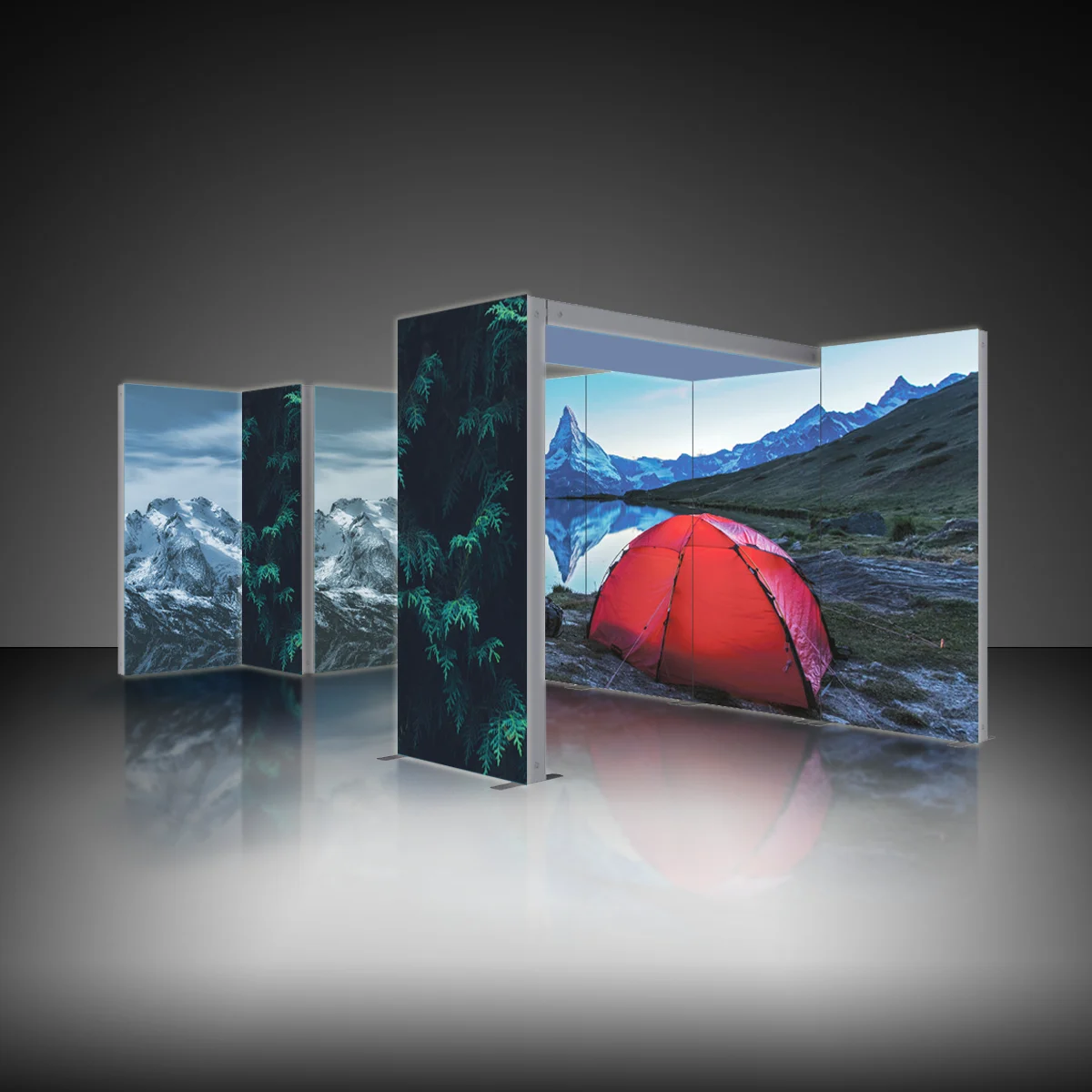 Brite-Lite Lightbox Combination 20x10ft with Bridge & Storage