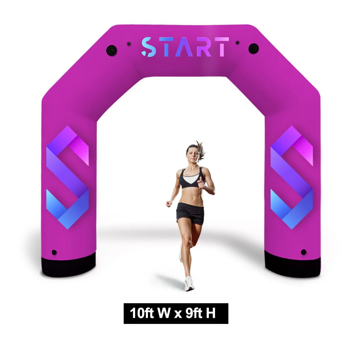 10ft Custom Printed Inflatable Arch