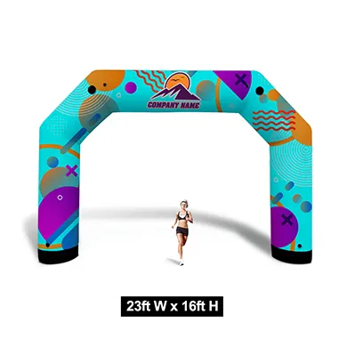 20ft Custom Printed Inflatable Arch