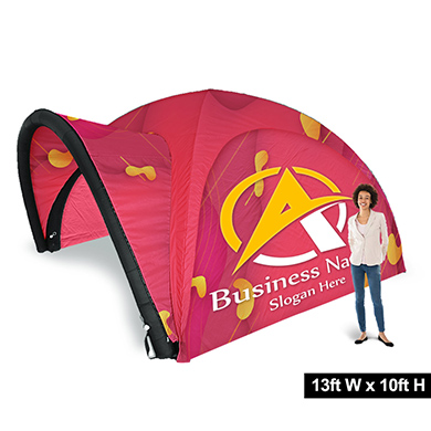 13ft Custom Printed Inflatable Dome