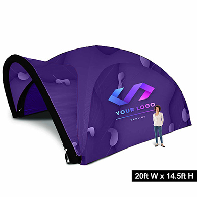 20ft Custom Printed Inflatable Dome