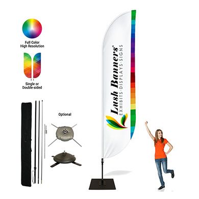 17ft Custom Feather Flag