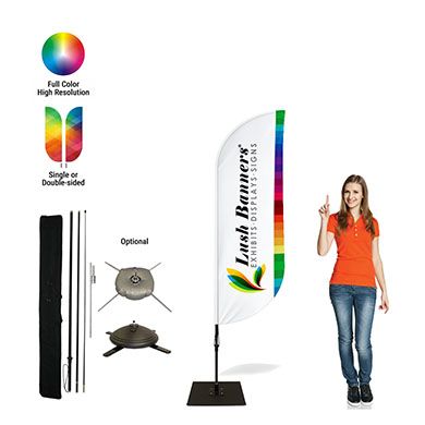 10ft Custom Feather Flag