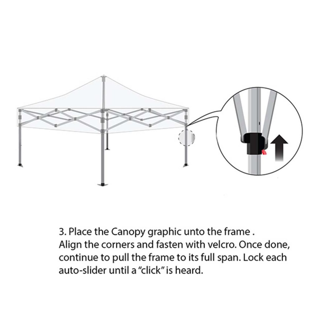 Step 3: Attaching the Canopy