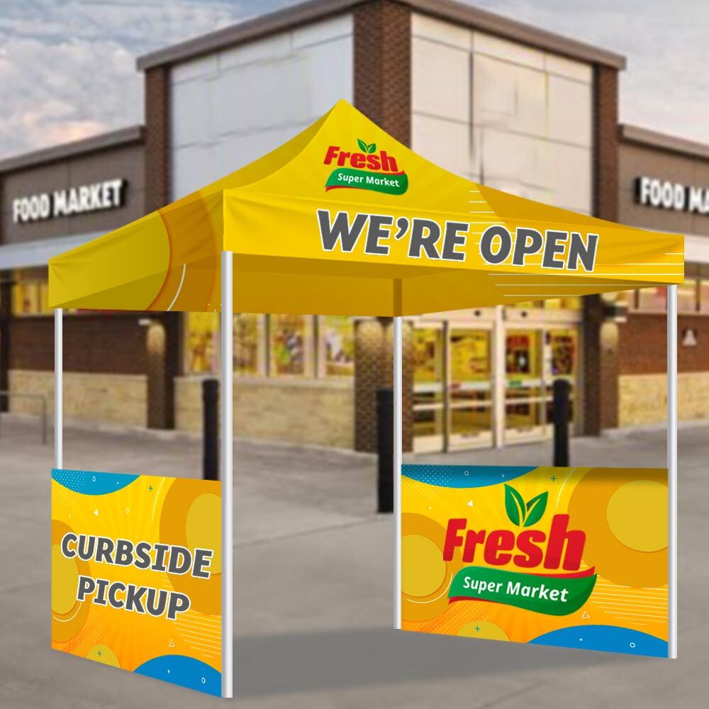 Tents Are a Safe Outdoor Display Item