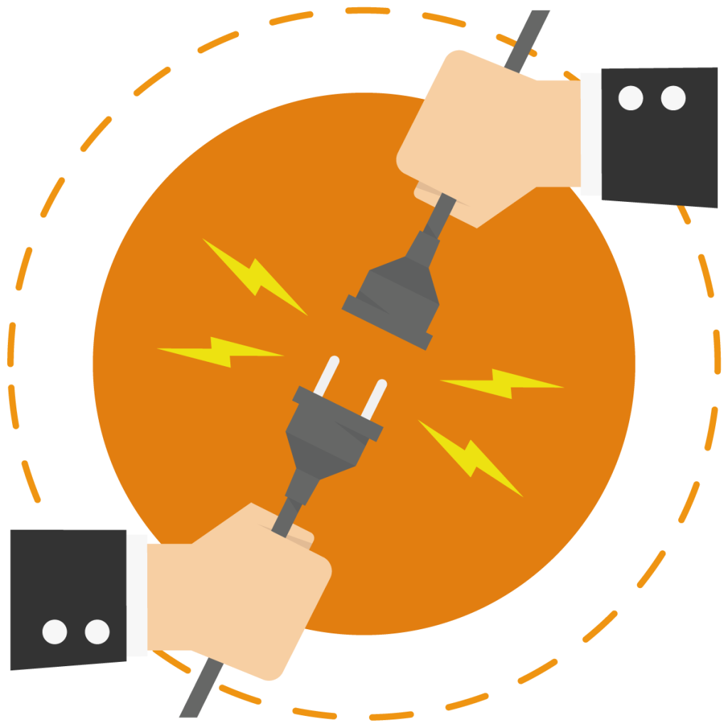 Schedule electrical work before the event