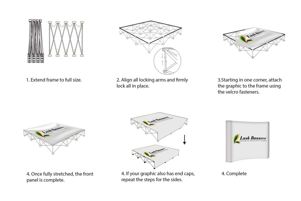 Pop-Up Displays Are Easy to Set Up and Maintain