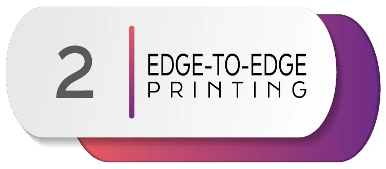 2 Edge to edge printing
