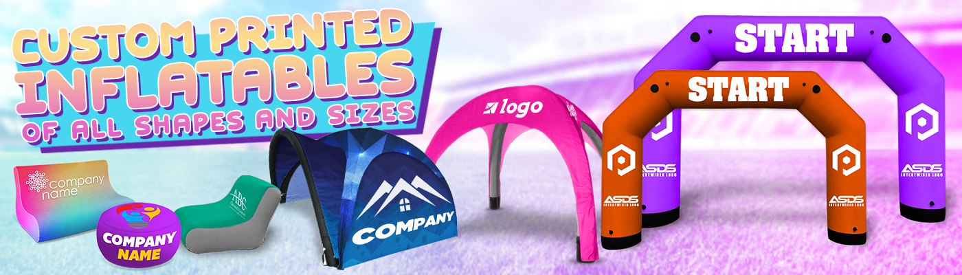 Custom Printed Inflatables of All Shapes & Sizes