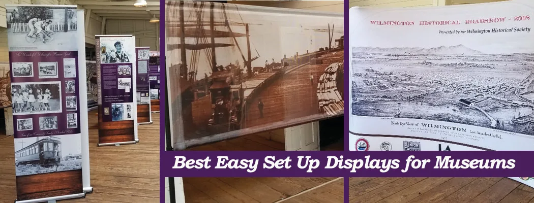 Best Easy Set Up Displays for Museums