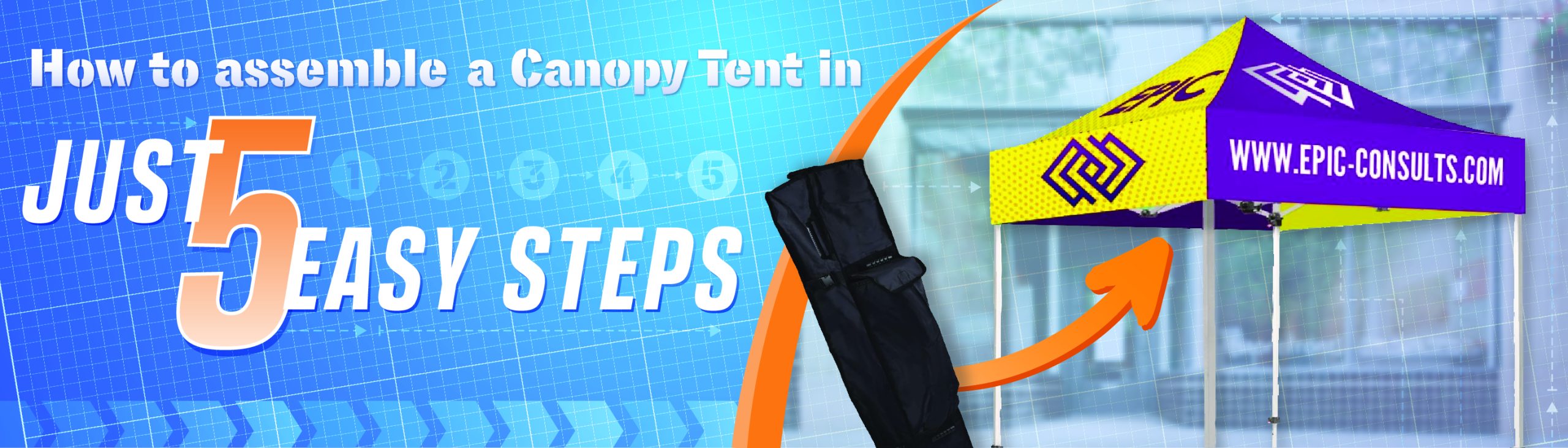 How to Assemble a Canopy Tent in Just 5 Easy Steps