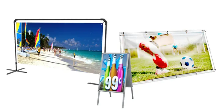 Outdoor Banner Stands