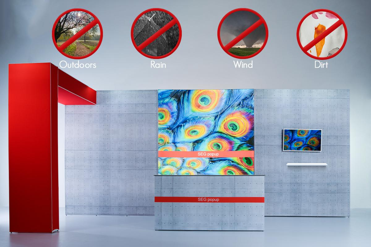 They Can Only Be Used in Indoor Spaces