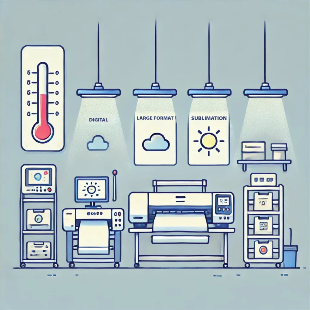 Effects on Different Types of Printing Processes