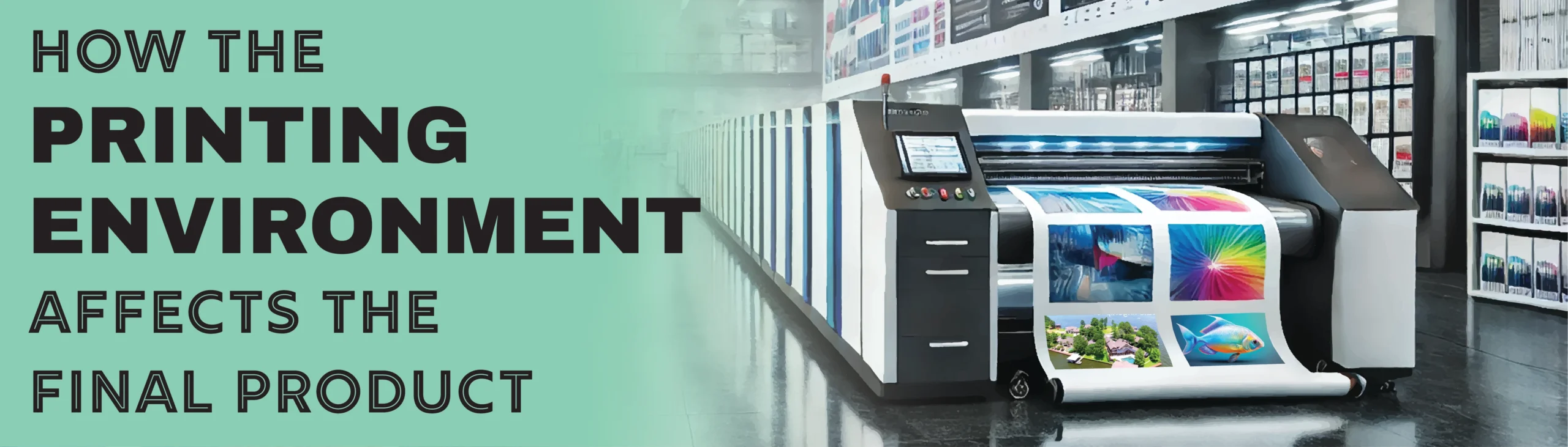 How the Printing Environment Affects the Final Display Product