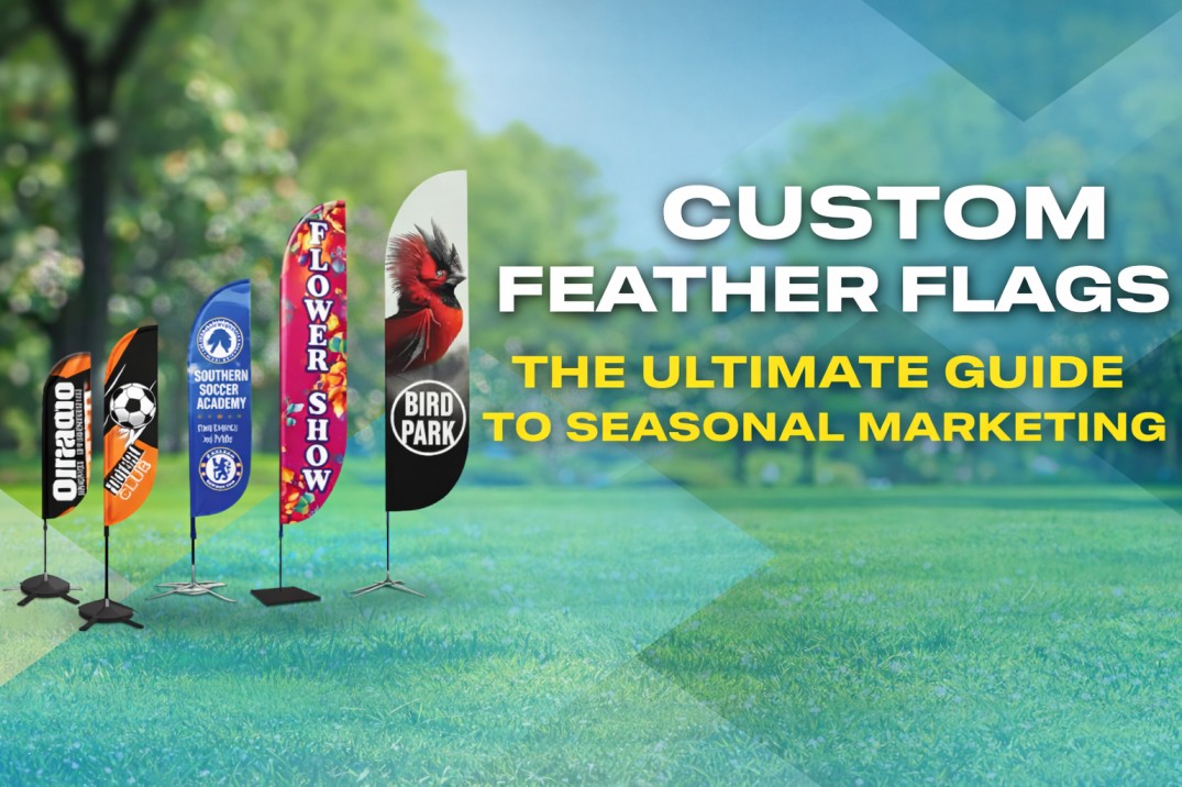 Custom Feather Flags From Lush Banners