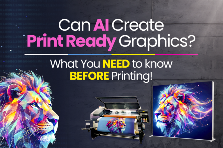 Can AI Create Print-Ready Graphics? What You Need to Know Before You Print
